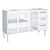 GABINETE AÇO COZIMAX VENUS 1,50MT BRANCO - Imagem 2