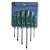 Kit Jogo Chave Fenda/Philips Imantada Crv Com 6 peças - Imagem 1