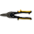 Tesoura de Chapa Aviador Drywall Corte Reto Profissional - Imagem 3