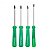 Kit 9 Chaves Torx Imantadas Cromo Vanádio Com Furo - Imagem 3