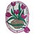 Talagarça desenhada tulipa no vaso 90/65 Dani talagarça - Imagem 2