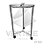 Suporte para saco hamper com tampa - Cód. V1723 - Imagem 1