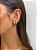 Brinco Ear Hook Mirror Dourado - Imagem 3