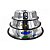 Comedouro Inox Animate M Bom Amigo - Imagem 1