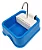 Fonte Quadrada Bivolt 1,5L Black Furacão Pet - azul - Imagem 1