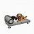 SOFÁ/Cama São Pet Divã Luxo- cor cinza - Imagem 2