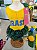 VESTIDO BRASIL PAETÊ - AMARELO - M - Imagem 2