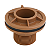 ADAPTADOR SOLDÁVEL FLANGE 20mmX1/2" PARA CAIXA D' ÁGUA - Imagem 2