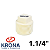 PLUG ROSCÁVEL TAMPÃO DE 1 1/4" - KRONA - Imagem 1