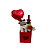 Box Amor & Sabor – Vinho, Rosa, Amandita e Balão - Imagem 1