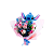 Buquê Stitch Rosas Pink - Imagem 1