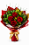 Buquê com 4 Rosas Vermelhas - Imagem 1