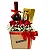 Box Rosas Com Vinho - Imagem 1