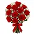 Buquê De 12 Rosas Vermelha Com Gipsofila - Imagem 1