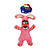 Brinquedo de Pelúcia para Cães Coelhinho Mix Color The Pets Brasil The Pets - Imagem 1