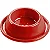 Comedouro Plastico Anti Formiga Pequeno Vermelho 600 ml - Imagem 1