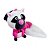 Brinquedo Para Caes Plush Gata Rosa Único - Imagem 1