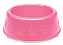 Comedouro Plastico Patinhas Medio Rosa 1900 ml - Imagem 1