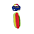 Brinquedo de Pelúcia para Cães Hot dog Mix Color The Pets Brasil The Pets - Imagem 1