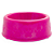 Comedouro Plastico Patinhas Filhote Rosa 600 ml - Imagem 1