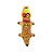 Brinquedo de Pelúcia para Cães Crocodilo Mix Color The Pets Brasil The Pets - Imagem 1