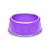Comedouro Plastico Patinhas Medio Lilas 1900 ml - Imagem 1