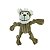 Mordedor Pelúcia Macaco Mini Nó Jambo Único - Imagem 1