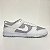 NIKE DUNK LOW RETRO WHITE GREY - Imagem 2