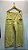 CALÇA QUADRO CREATIONS DOUBLE ZIP YELLOW - Imagem 1
