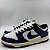 NIKE DUNK LOW MIDNIGHT NAVY AND WHITE - Imagem 1