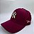 BONÉ DO NEW YORK YANKEES ABA CURVA SNAPBACK NEW ERA BORDO - Imagem 2