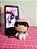 Baby Seungmin boné e jardineira amigurumi - Imagem 1
