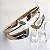 Pulseira - BRACELETE ABERTO DUPLO ARO FOLHAS COM ZIRC - Imagem 1