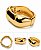 BRACELETE RIGIDO ONDA LISO - Imagem 1