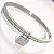 BRACELETE ZIRCONIA CADEADO - Imagem 1