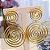 Brinco - BRINCO PENDENTE DESING ESPIRAL - Imagem 1