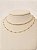 CHOKER DUPLO GARG RIVIERA DE ZIRXONIAS 3X3mm E GAR - Imagem 1