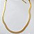 Choker - CHOKER GARGANTILHA FITA ITALIANA  35+5CM EXTENSOR + PING ARVORE FELIC 18K - Imagem 1