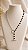 Colar - CHOKER MISTO ELO PORTUG + CORDÃO ONIX 40CM - Imagem 1