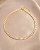 Choker - CHOKER NAVETE EM ZIRCONIAS 5X3 mm 30+10CM EXTENSOR 18K - Imagem 2