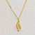Conjunto - CONJ 2 PÇ GARG CADEADO 45+ PINGENTE FOLHAS GRAVEJ ZIRC - Imagem 1