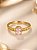 ANEL PEDRA OVAL ZIRC ROSA E CRAVEJ LATERL ZIRC CRI - Imagem 2