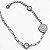 PULSEIRA LUXO COM DETALH GLITER E ESTILO RELÓGIO - Imagem 1