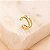 FAKE PIERCING CHAPA LISO VAZADO - Imagem 1