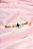BRACELETE ARO TREVO COM INCRUST.CRISTAIS E RESINA - Imagem 1