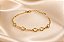 PULSEIRA CARTIER DELICADA COM 5 PONTOS LUZ ZIRC QU - Imagem 1