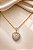 Conjunto - CONJ 2PÇ GARG PORTUG 45CM + PING CORAÇÃO CRAV ZIRC - Imagem 1