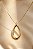 Conjunto - COLAR VENEZ PING GOTA ABAULADA 40+5CM - Imagem 1