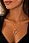 Conjunto - COLAR VENEZ PING GOTA ABAULADA 40+5CM - Imagem 2
