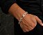 PULSEIRA BRACELETE ELO CHAPA 1X1 - Imagem 1